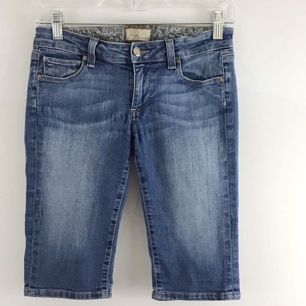PAIGE PREMIUM DENIM JEANS SHORTS SIZE 25